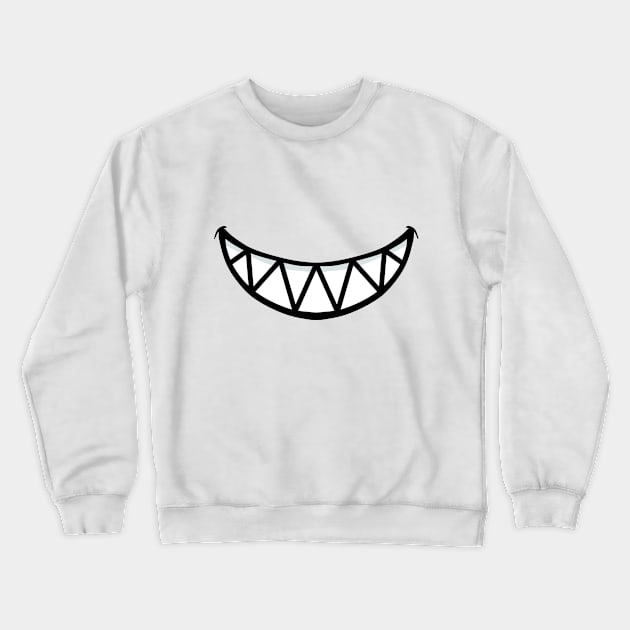 Grin 1.0 Crewneck Sweatshirt by CherryCloudsDesigns